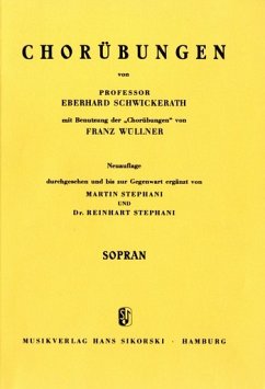 [Hrsg:] Wüllner, Franz / Schwickerath, Eberhard / Stephani, Martin C 131 A-Cappella Sätze von der Renaissance bis zur Gegenwart. Revidierte Sopran (Chorst.)