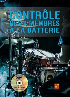 Eric Thiévon, Contrôle des 4 membres ŕ la batterie Percussion Buch + CD