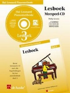 Phillip Keveren Hal Leonard Pianomethode Lesboek 3 (CD) Klavier CD