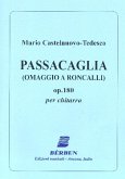 Passacaglia op.180 per chitarra