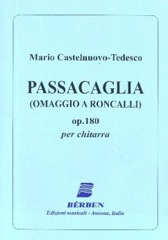 Passacaglia op.180 per chitarra