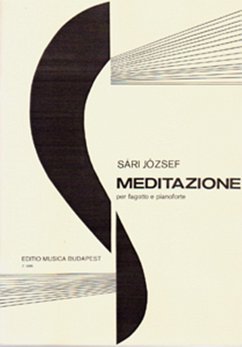 Cover Sári József Meditazione Bassoon and Piano