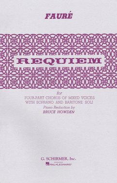 Cover Requiem für Sopran, Bariton und gem Chor (en/la) Klavierauszug