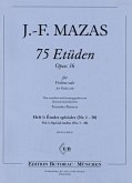 75 Etüden op.36 Band 1 für Violine