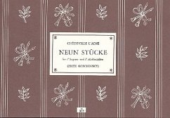 Cover 9 Stücke für 2 Blockflöten (SA) Spielpartitur