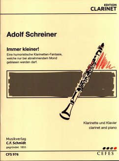 Cover Immer kleiner für Klarinette und Klavier