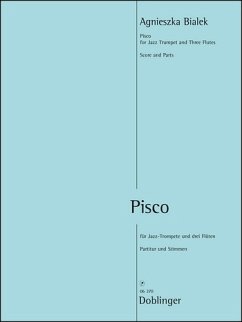 Pisco für Jazz-Trompete und 3 Flöten Partitur und Stimmen