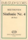 Sinfonie B-Dur Nr.4 op.60 für Orchester Studienpartitur