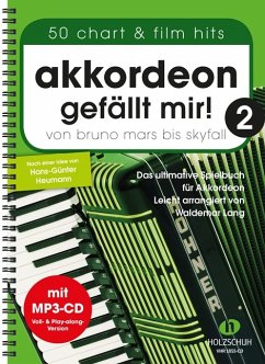 Cover Akkordeon gefällt mir Band 2 (+MP3-CD) für Akkordeon (mit Texten und Akkorden)