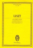 Les preludes Symphonic poem no.3 for orchestra study score