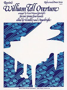 Cover Rossini / Gottschalk / Weekley Rossini's William Tell Overture 4-händig - späte Mittelstufe