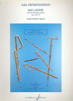 Cover Balladine op.28,1 pour flűte et piano