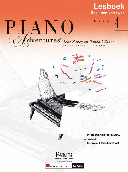 Piano Adventures: Lesboek Deel 4