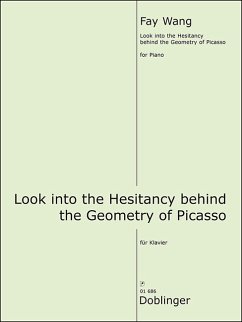 Cover Look into the Hesitancy behind the Geometry of Picasso für Klavier
