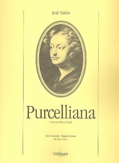 Cover Purcelliana Suite nach Purcell für Streichorchester Partitur