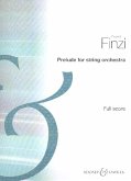 Prelude op.25 für Streichorchester Partitur Prelude op.25 für Streichorchester Partitur