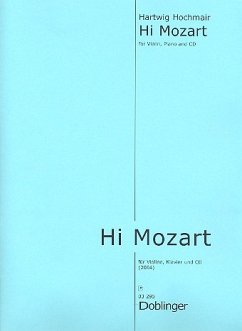 Cover Hi Mozart (+Playback-CD) für Violine und Klavier