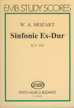 Cover Symphony in E flat major, K 543 Symphonic Works