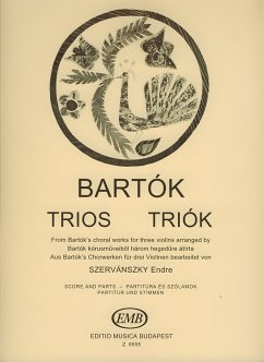 Cover Trios für 3 Violinen Spielpartitur