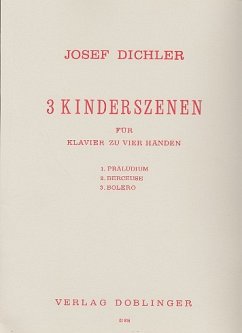 3 Kinderszenen für Klavier zu 4 Händen