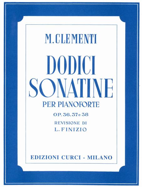 Sonatine (12) Op. 36, 37, 38 (Finizio)