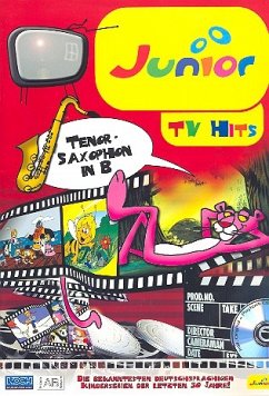 Cover Junior TV Hits (+CD) für Saxophon (A/T) (CD enthält Original und Playback)