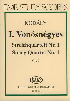 Cover Streichquartett Nr.1 op.2 Studienpartitur