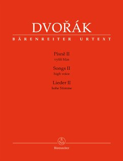 Lieder Band 2 für Gesang (hoch) und Klavier (dt/tschech/en)