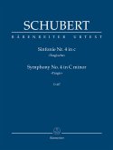 Sinfonie c-Moll Nr.4 D417 für Orchester Studienpartitur