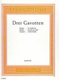 3 GAVOTTEN FUER KLAVIER LE TAMBOURIN, GAV. AUS ZAIS (RAMEAU), LA BOURBONAISE (COUPERIN)