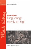 Ding Dong merrily on high for mixed chorus and organ score