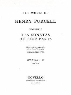 10 sonatas of 4 parts nos1-4 for 2 violins, violoncello and bass violin 2