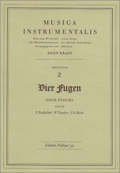 4 Fugen für 4 Melodieinstrumente Partitur