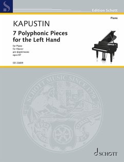 Cover 7 Polyphonic Pieces for the Left Hand op. 87