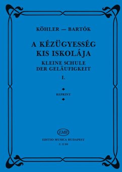 Cover KLEINE SCHULE DER GELAEUFIGKEIT OP.242 BAND 1 FUER KLAVIER BARTOK, BELA, ED