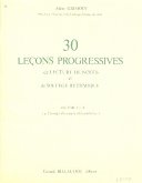 30 lecons progressives de lecture de notes et de solfege rythmique Vol. 3a