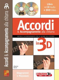 Alberto Bichi, Accordi e Accompagnamento alla Chitarra in 3D Gitarre Buch + CD + CD-ROM Alberto Bichi, Accordi e Accompagnamento alla Chitarra in 3D Gitarre Buch + CD + CD-ROM