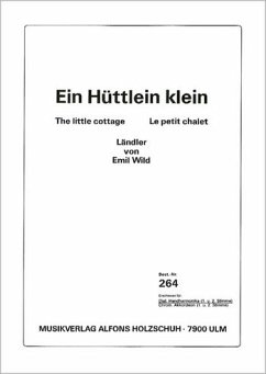 Cover EIN HUETTLEIN KLEIN FUER HANDHARMONIKA (MIT 2. STIMME)