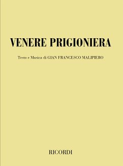 Cover G.F. Malipiero Venere Prigioniera Books (Opera)