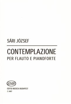 Cover Sári József Contemplazione Flute and Piano