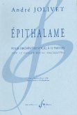 Épithalame pour choeur mixte a 12 parties partition Épithalame pour choeur mixte a 12 parties partition