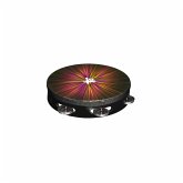 Starburst Design Colorful Tambourine