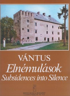 Cover Vántus István Subsidences into Silence (Late Message to my Native Village) for string orchestra String Orchestra