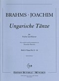 Ungarische Tänze Band 3 (Nr.11-16) für Violine und Klavier