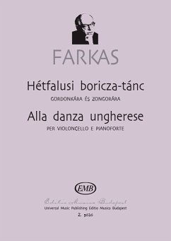 Cover Alla danza ungherese for cello and piano