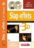 Bruno Tauzin, Les techniques du slap ŕ la basse en 3D Bass Guitar Buch + CD + CD-ROM