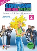 Gemeinsam lernen & spielen Band 2 (+Online Audio) für Bläserklasse (Blasorchester) Klarinette (Oehler-System)
