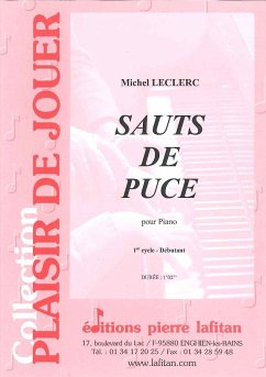 Leclerc, Michel, Sauts De Puce Piano
