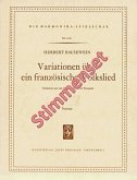 Bausewein, Herbert Variationen über ein französisches Volkslied Akkordeonorchester Stimmenset