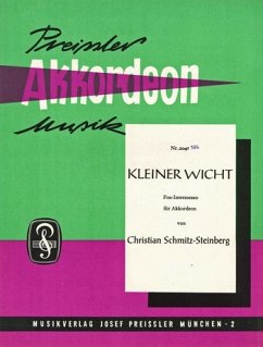 Cover KLEINER WICHT FUER AKKORDEON